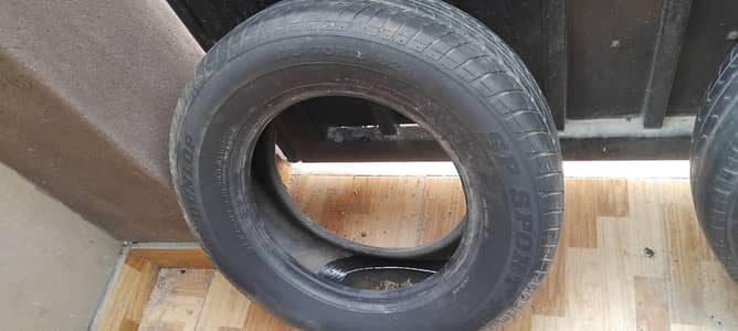Tyre 175/70 R13 dunlop & ling long