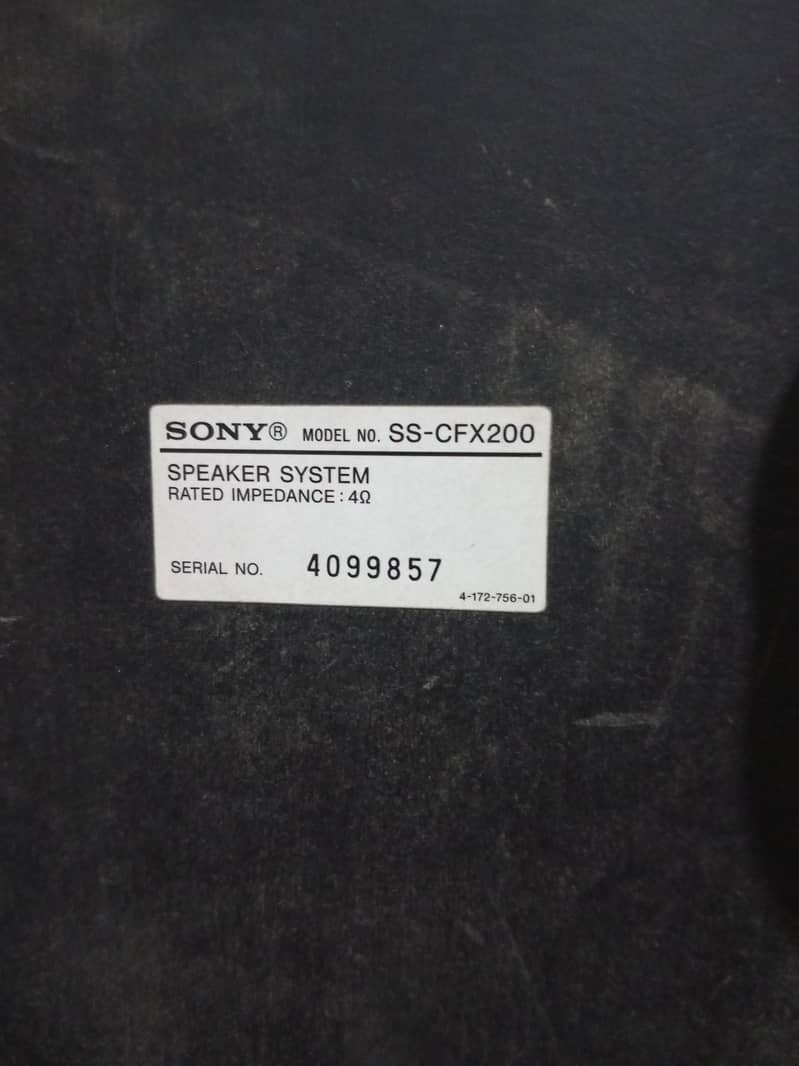 Sony audio system 8