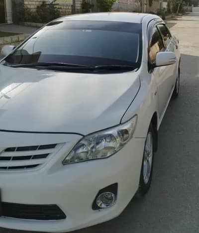 Corolla Xli convert Gli 2012 lush condition