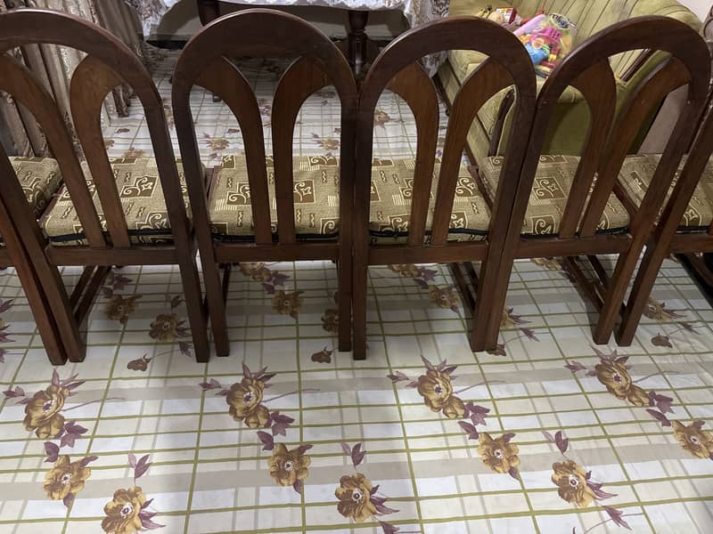 Dining Table with 6 chairs 5