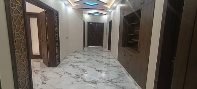 F-11 Brand New Ground Floor Excellent Proper Tiled Floor 700 SQY Proper 3 bedrooms 3 Attached Bathrooms Drawing Dining. TV lounge, Kitchen Beautiful Lawn, Parking 4 Cars, Servant Quarter