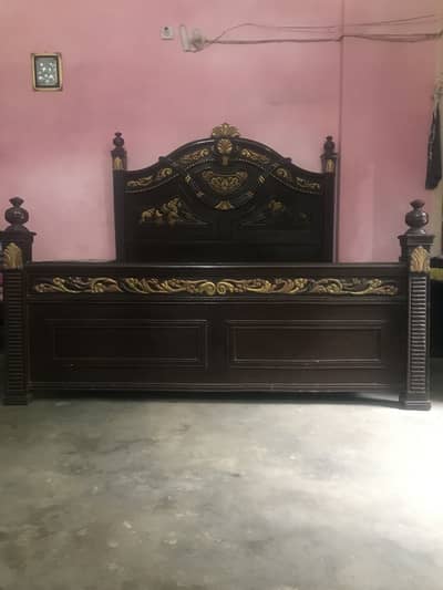 3-piece Bedroom set (Bed, Side Tables and dressing table)