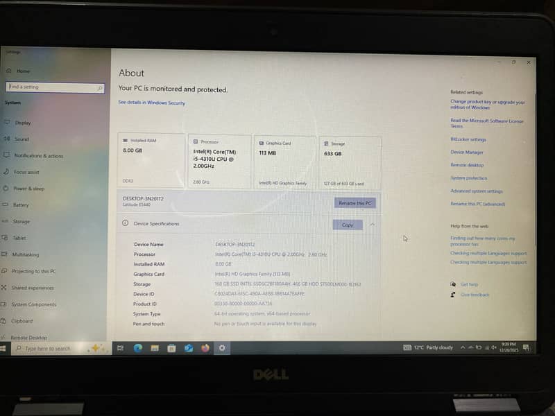 Dell E5440 Core i5 4th Generation 1