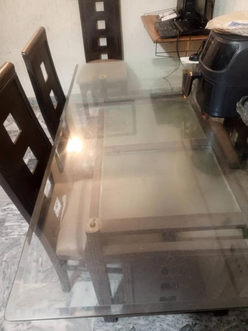 6 chairs dining table 1