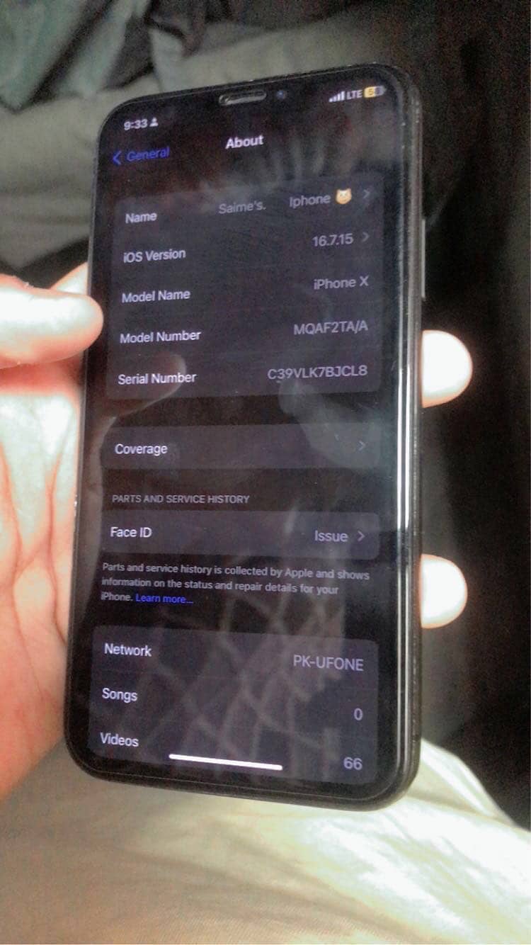 Iphone X PTA 3