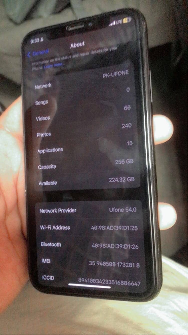 Iphone X PTA 8