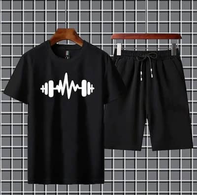 Mens Cotton Printed Track Suit