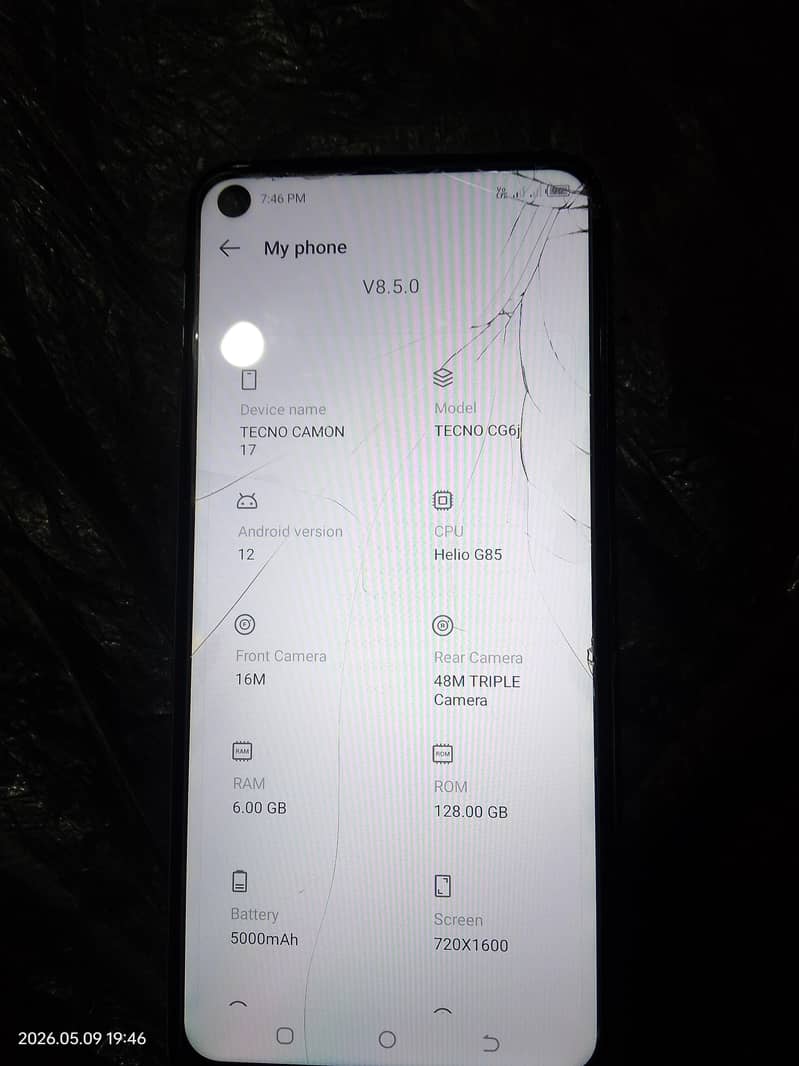 Tecno camon 17 3