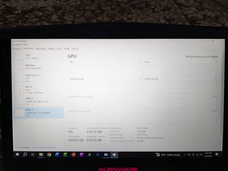 HP Alienware 13 R2 7