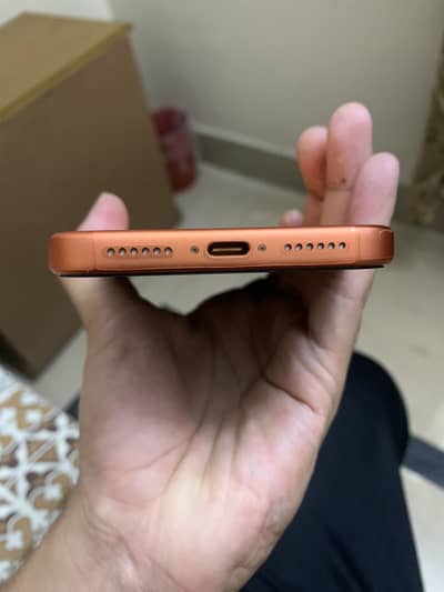 17pro max orange colour 256 Gb jv 10/10