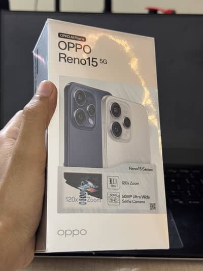  OPPO Reno 15 5G – Brand New Box Pack 