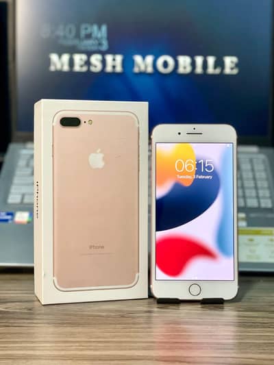 iphone 7 plus 128 GB  no open no repair PTA approved all ok