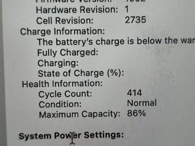 M1 MacBook Air Gold 512 SSD (86% battery) Excellent Condition