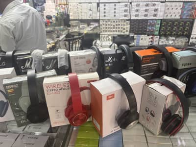 Headphones  available