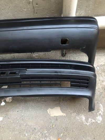 1986 corolla front and back bumpers