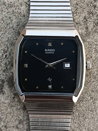 Vintage Rado Diastar quartz men's watch.