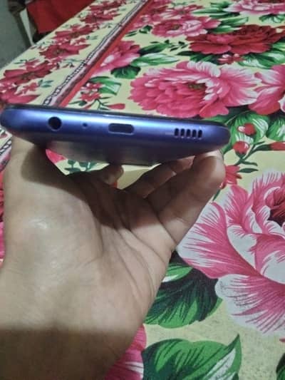 Samsung galaxy a03s with box only 1 time panal changed