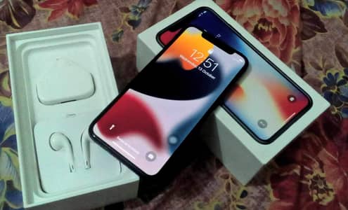iphone x 256 GB PTA approved no open no repair all ok