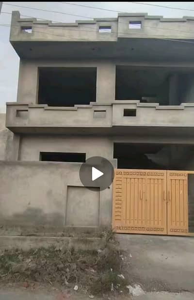 Grey structure double story house / Prime location