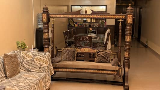 Wooden Jhoola 2 seater