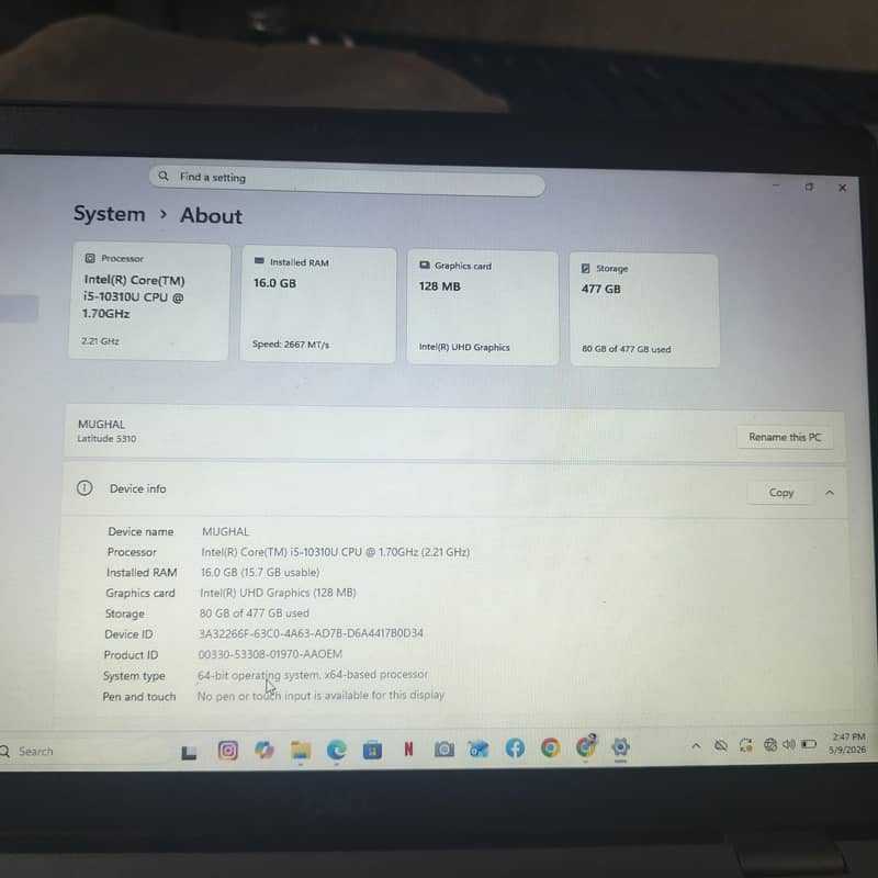 core i5 0