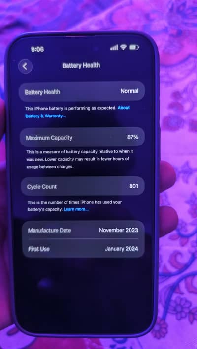 IPHONE 15 PRO MAX 10/10 FU NATURAL TITANIUM 256GB
