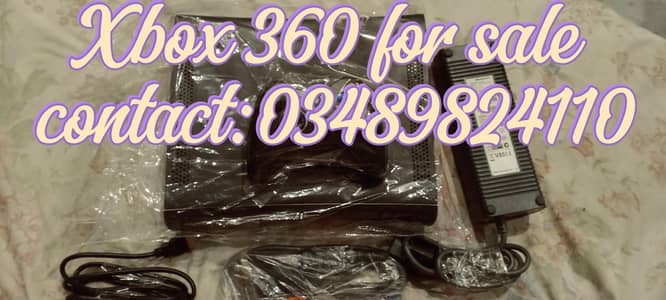 Xbox 360 120 gb with 46 games