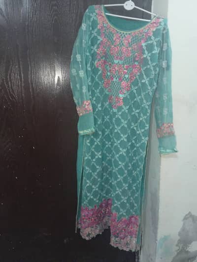 chiffon readymade 3 piece suit