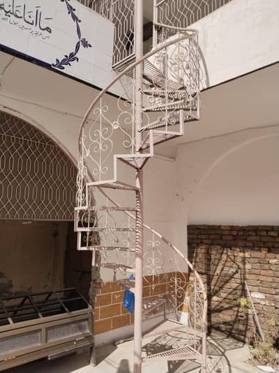 iron stairs