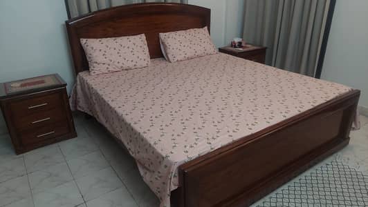 King Size Bed (with side tables) for sale