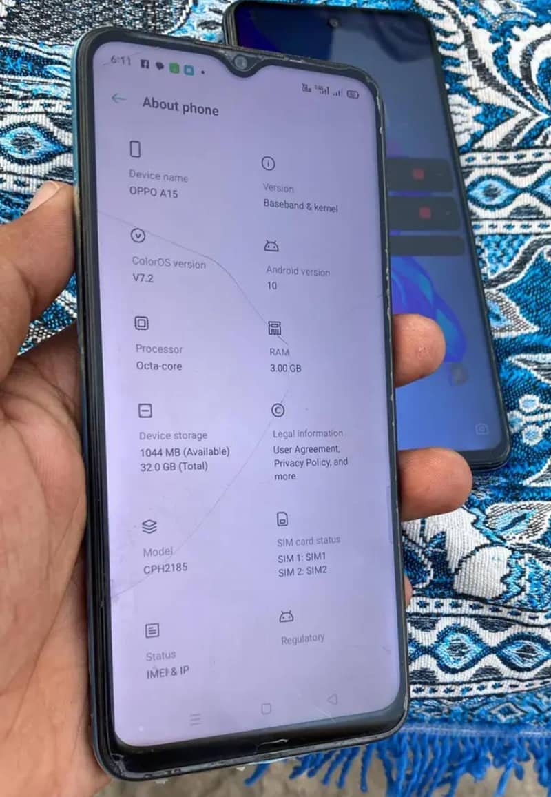 Oppo A15 0