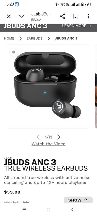 JLab earbuds