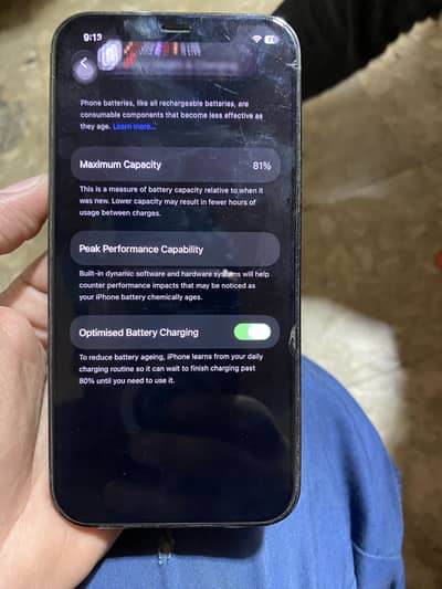 256gb hai koi fault panel ok hai koi chez change ni all ok