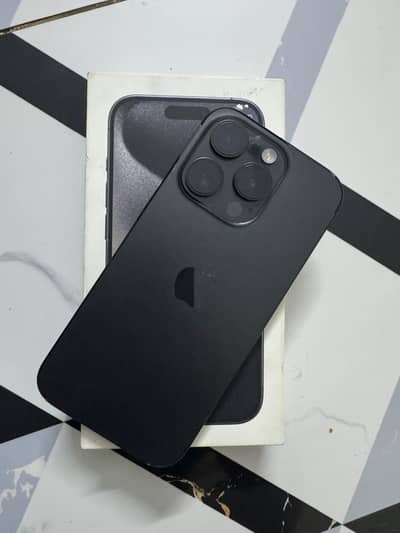 Iphone 15 PRO FACTORY UNLOCK NON PTA WITH BOX