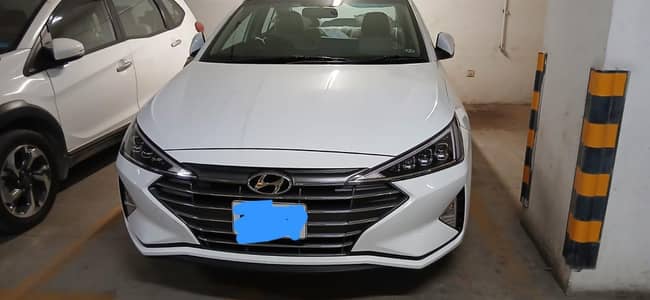 HYUNDAI ELANTRA 2024 WHITE .