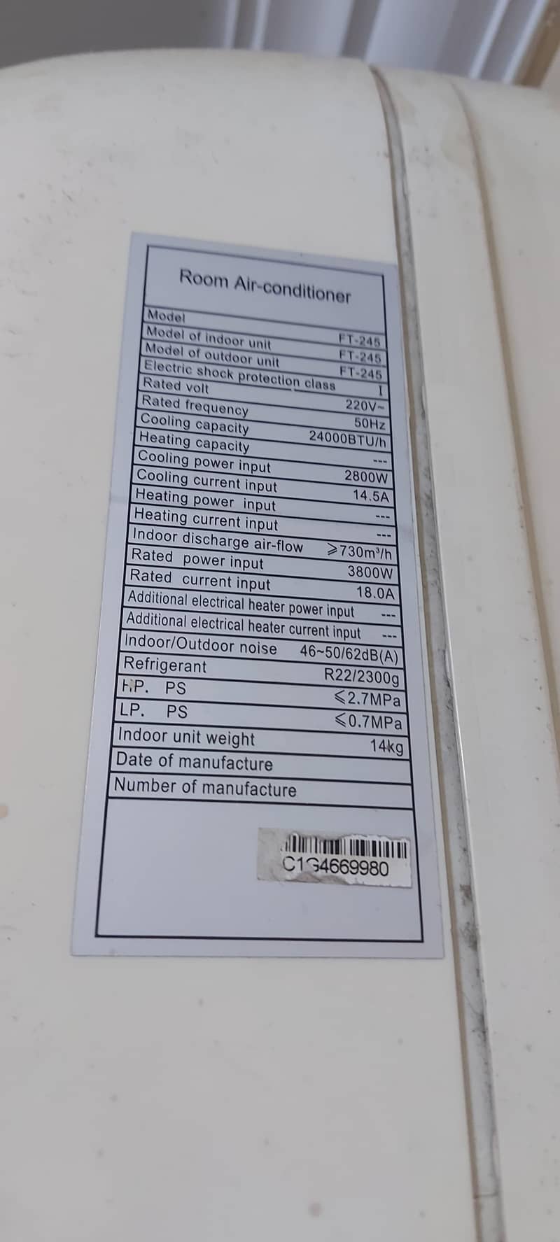 2 ton split ac 0