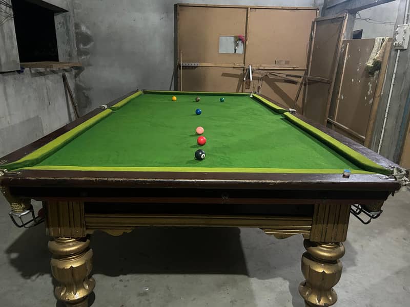 Snooker table 5/10 0