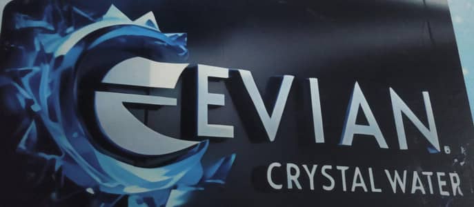 Evian Crystal Water  Required male and female staff
