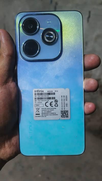 infinix hot 40i blue colour