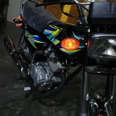 Honda CG125 Model 2026 Black