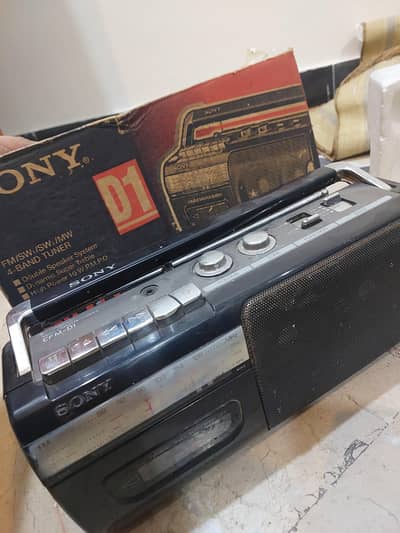 SONY Tape Radio Casset Recorder
