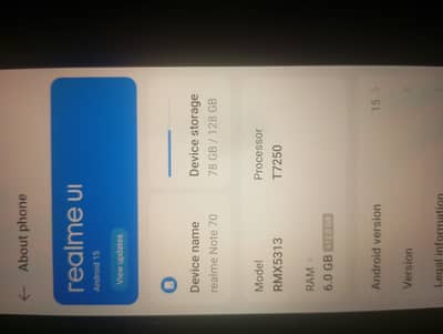 Realme Other Model only 4 month used