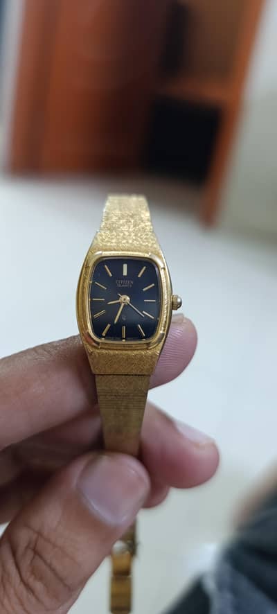 Vintage Citizen Quartz Ladies Watch – Elegant Gold Tone