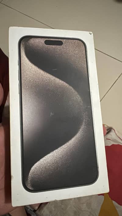 iPhone 15 Pro Max PTA APPROVED COMPLETE BOX