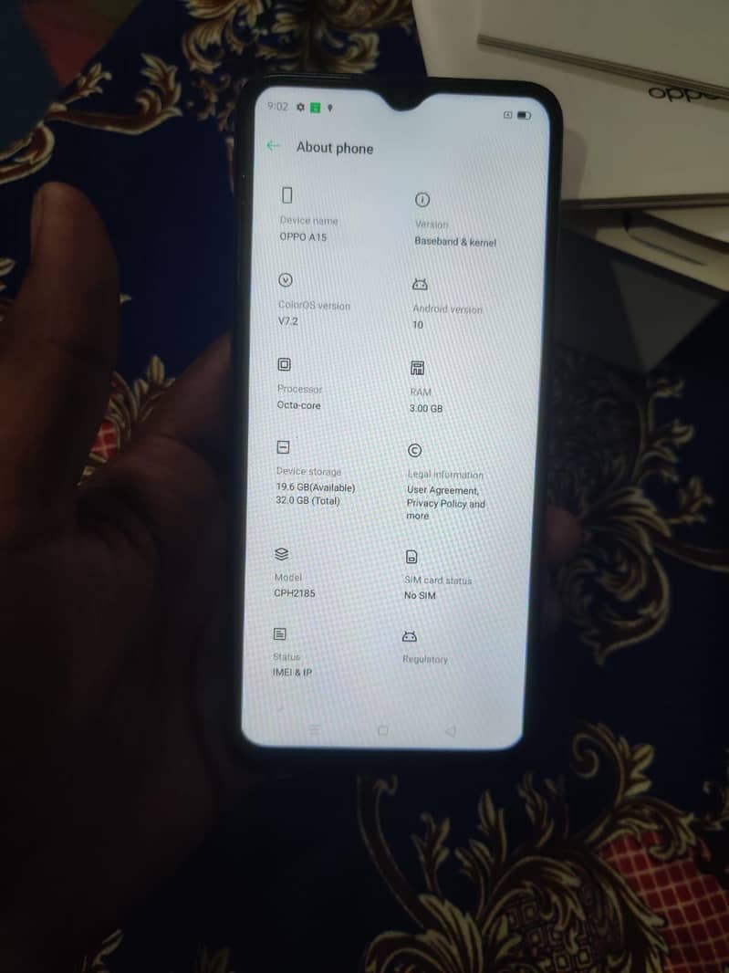 oppo a15 7