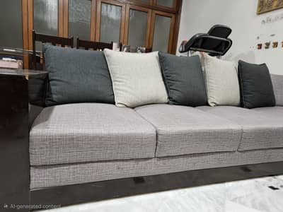 L shape sofa
