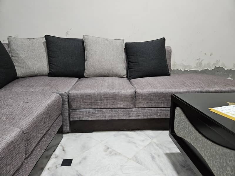 L shape sofa 1