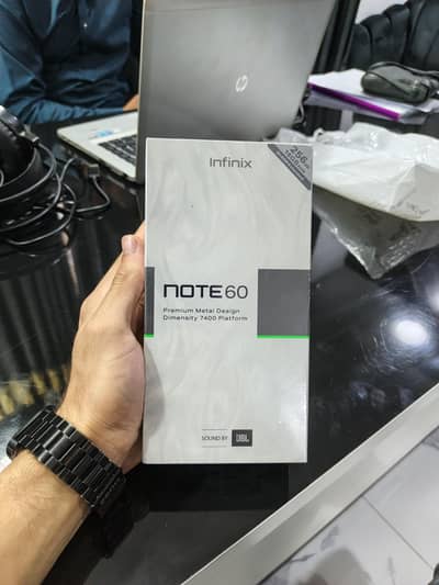 infinix note 60 box pack non active