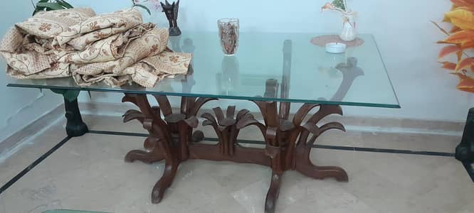 Dining Table , 4×6 Feet  , 12mm Sheesha