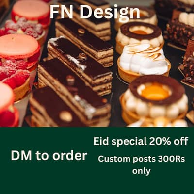 Eid post design  300Rs-Multan